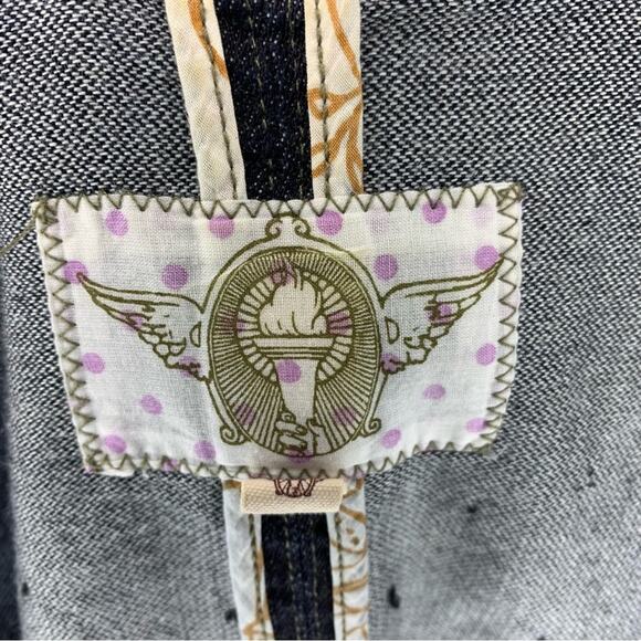 Anthropologie Burning Torch Preppy  Blazer - Picture 3 of 5